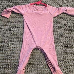 Little Sleepies Mauve Kids One Piece